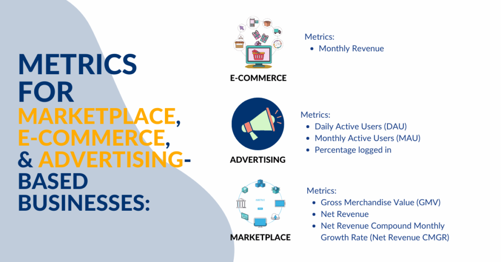 key metrics for business types