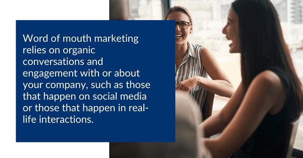 Importance of word of mouth as a small business marketing strategy