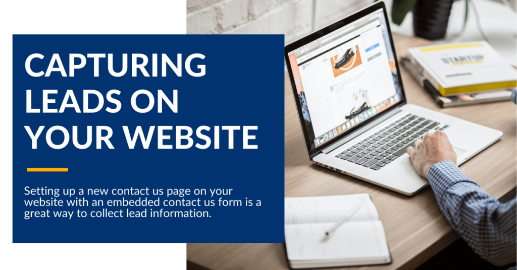 Capture Leads On Your Website