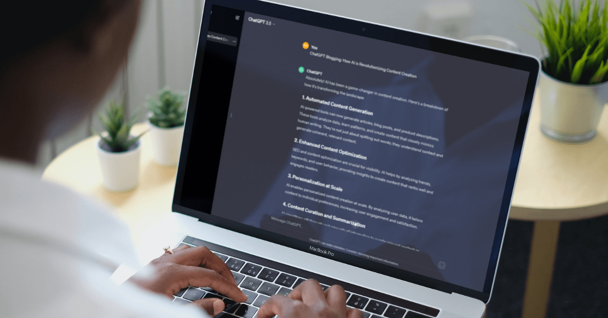 ChatGPT Blogging How AI is Revolutionizing Content Creation