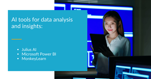 AI tools for data analysis and insights