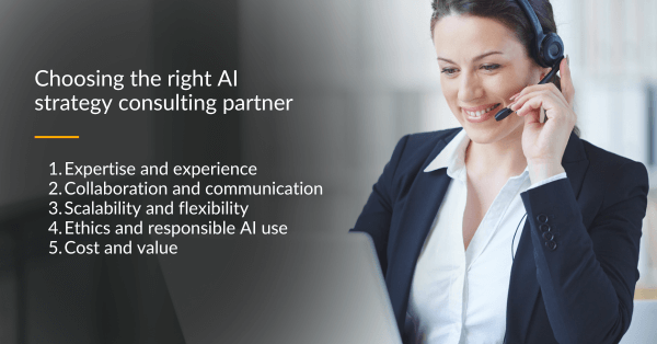 Choosing the right AI strategy consulting partner