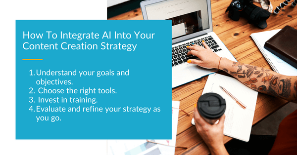 Integrating AI into your content creation strategy