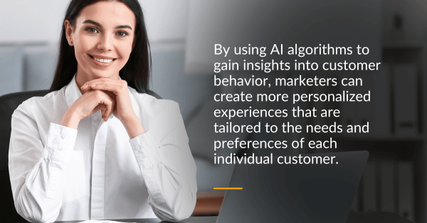 Personalization and targeting with AI