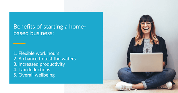 Benefits of starting a home-based business