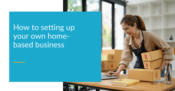 Setting up a home-based business